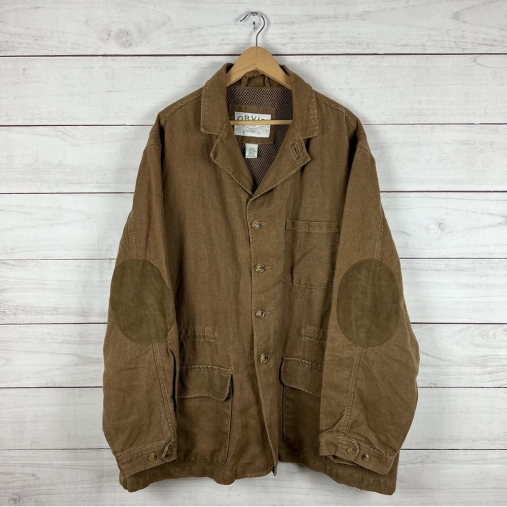 Orvis Hemp Field Jacket in Tan   Size XL